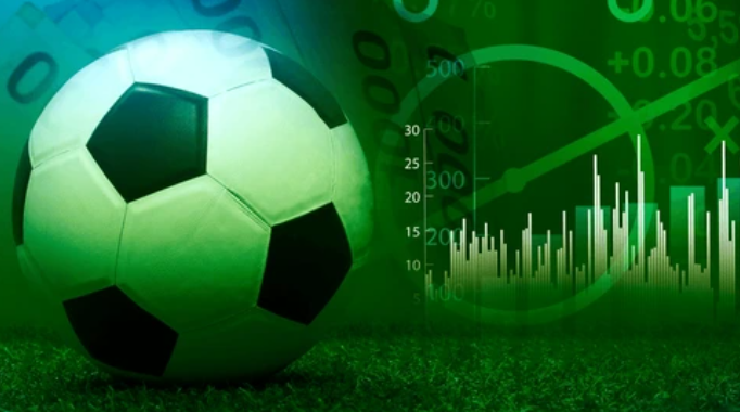 Soccer ball with growth chart